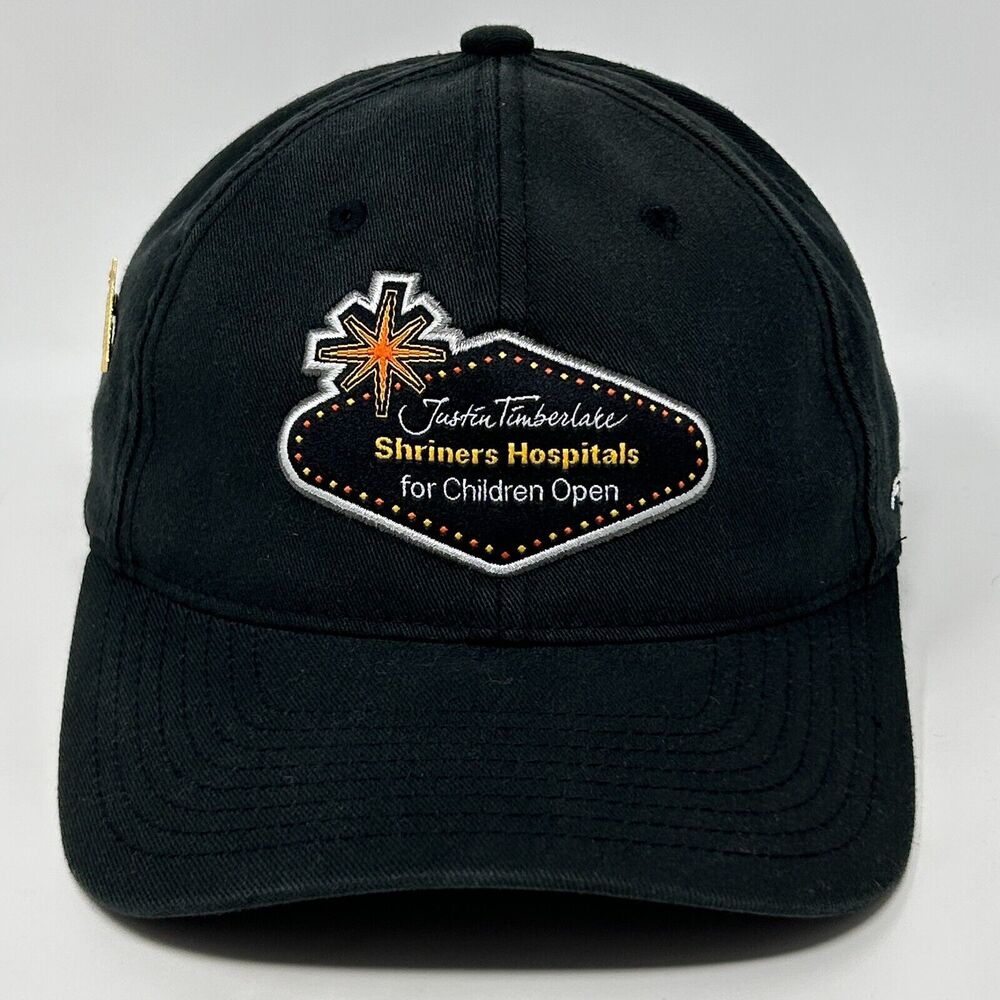 Justin Timberlake Golf Tournament Hat Baseball Cap Golfing Black FlexFit L-XL